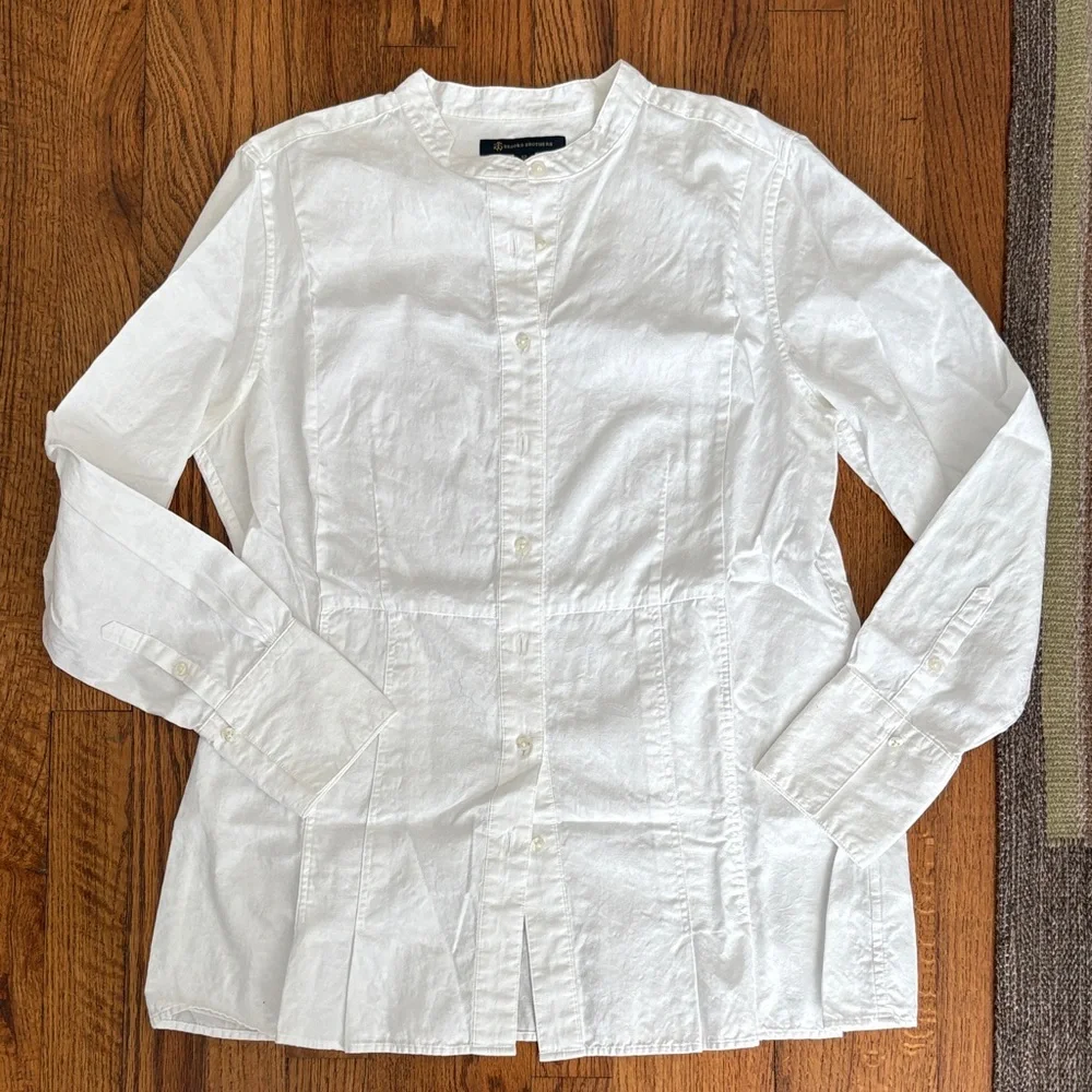 Brooks Brothers White Button Down Shirt - Picture 1 of 3